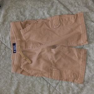 Boys size 6 tan shorts
